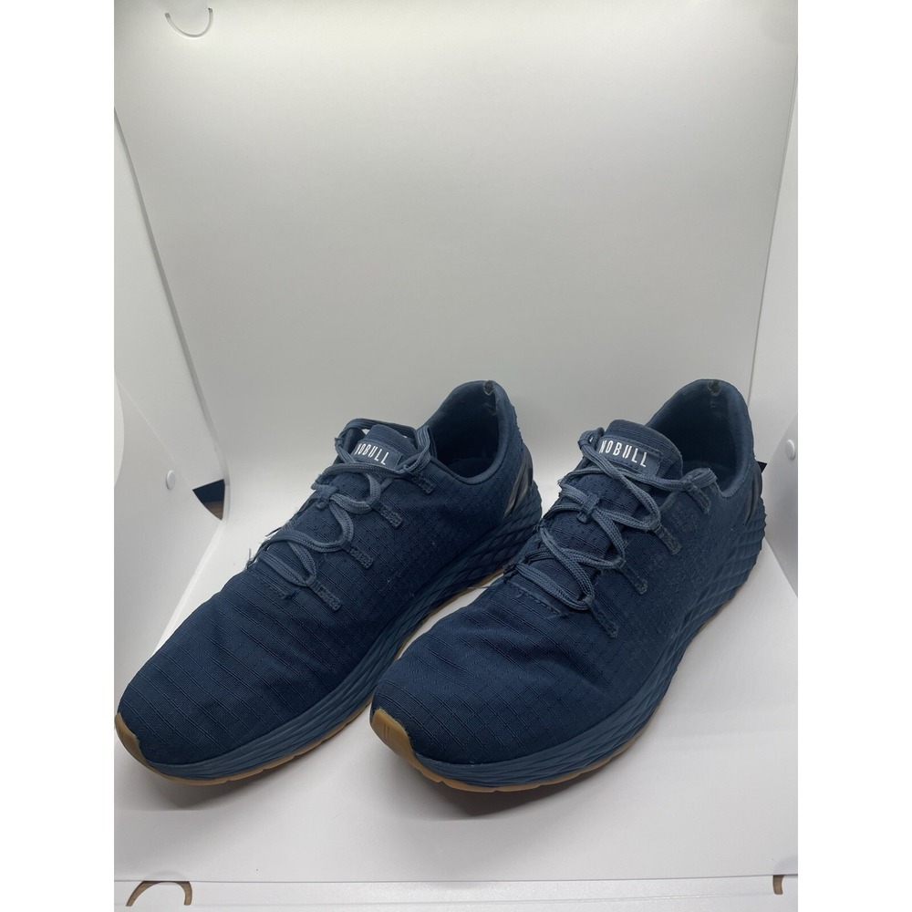 Nobull Mens Ripstop Runner Navy Blue Gum Running Shoes Sneakers Size 10.5 US - Picture 1 of 10